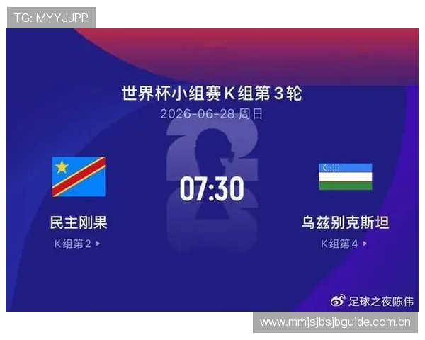 世界杯民主刚果乌兹别克斯坦竞猜前必知的关键规则与投注技巧指南